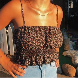 floral tank top